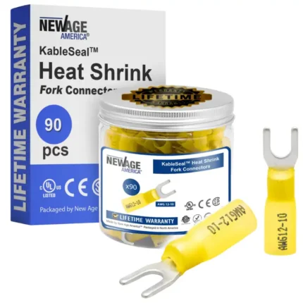 Heat Shrink Fork Connectors