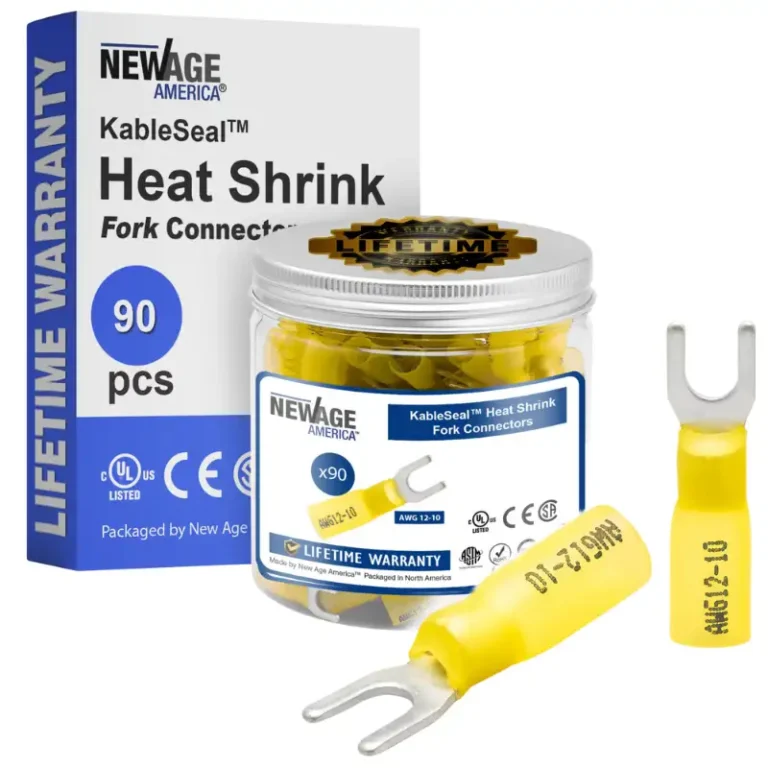 Heat Shrink Fork Connectors