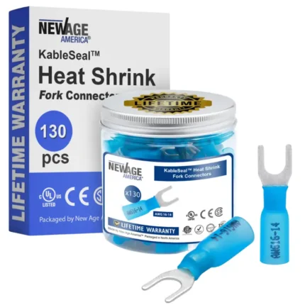 Heat Shrink Fork Connectors