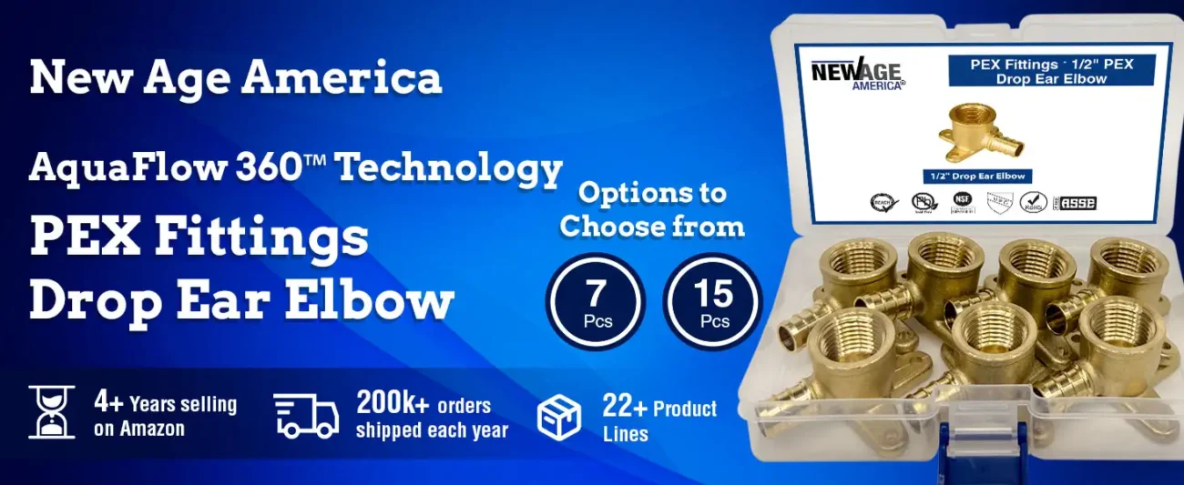 PEX FITTINGS - DESKTOP - DROP EAR ELBOW