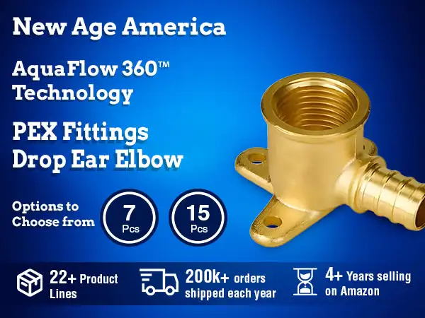 PEX FITTINGS - MOBILE - DROP EAR ELBOW