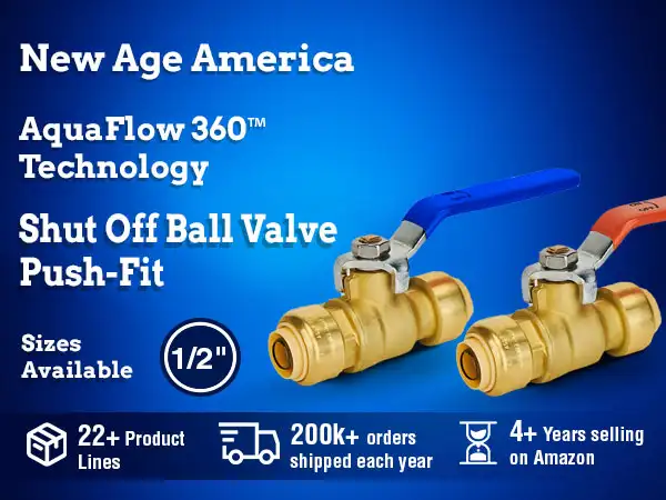BALL VALVE - PUSH-FIT - MOBILE