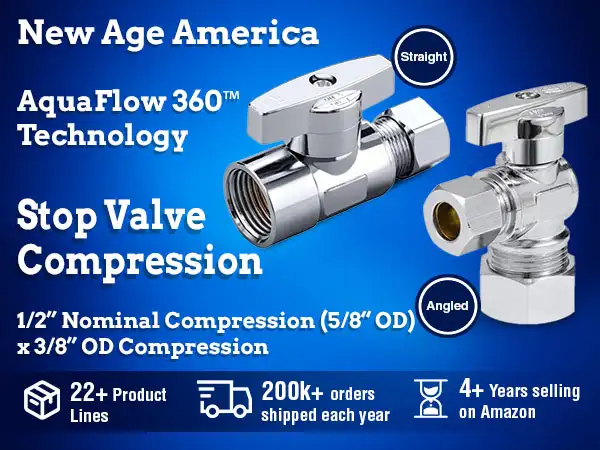 STOP VALVE - COMPRESSION - MOBILE