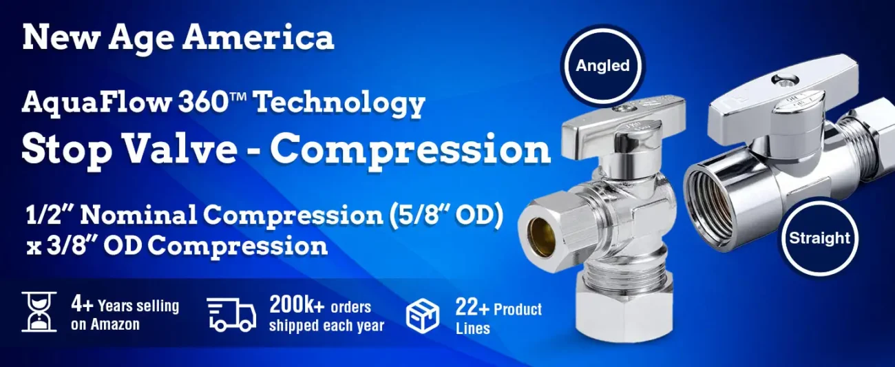 STOP VALVE - COMPRESSION - DESKTOP