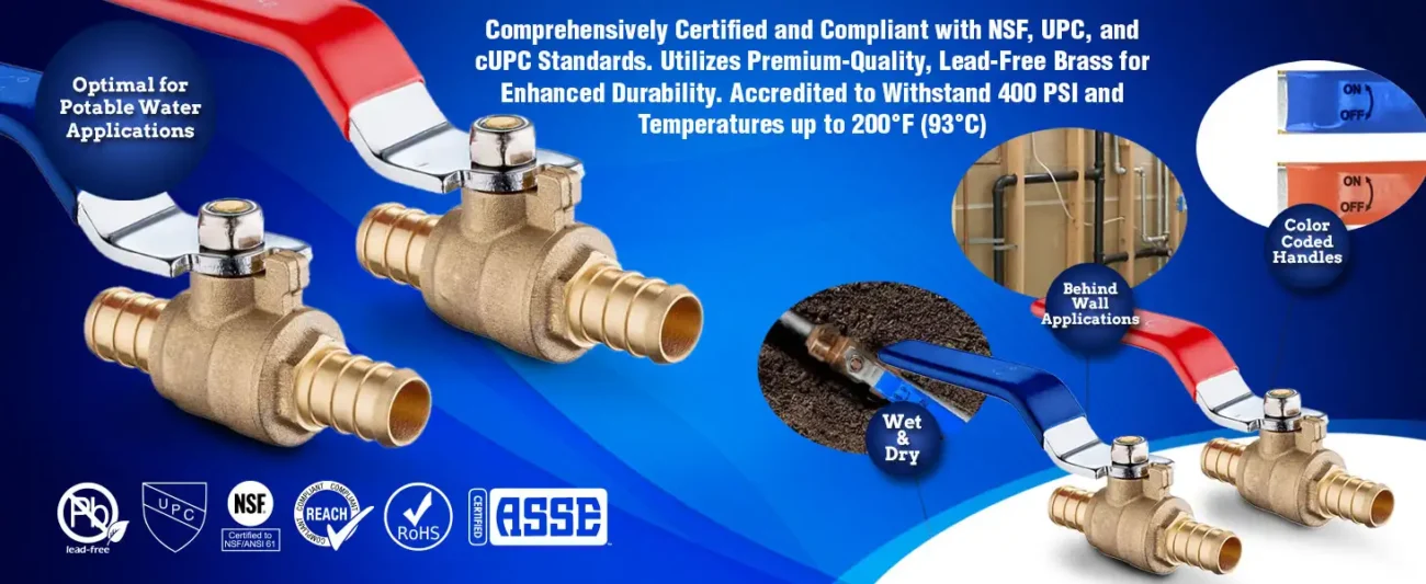 BALL VALVE - PEX - DESKTOP