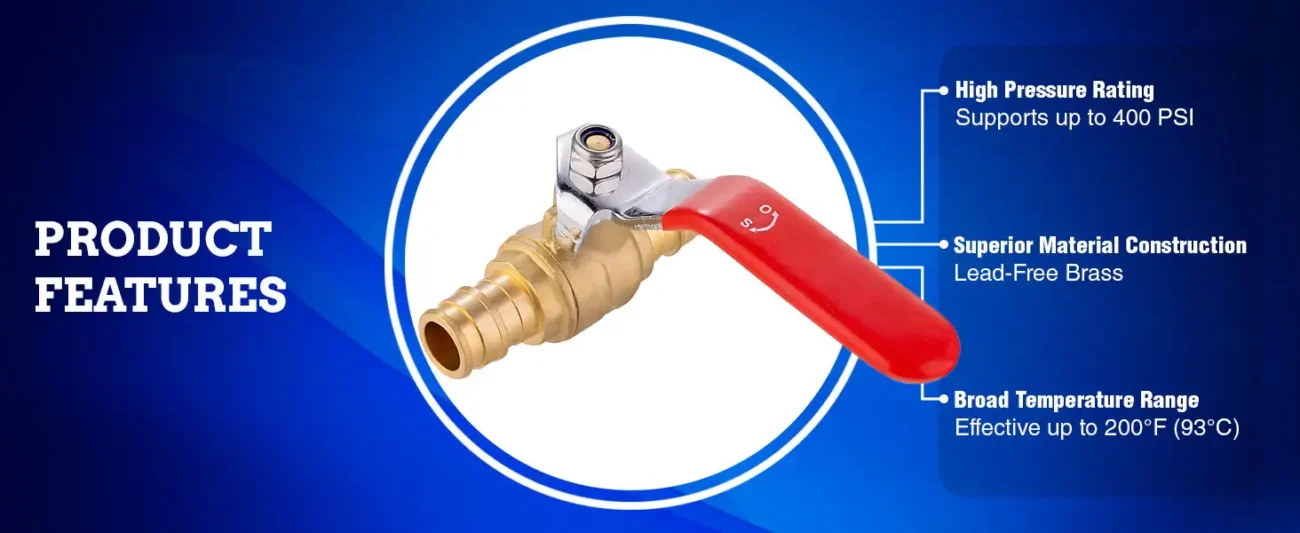 BALL VALVE - PEX - DESKTOP