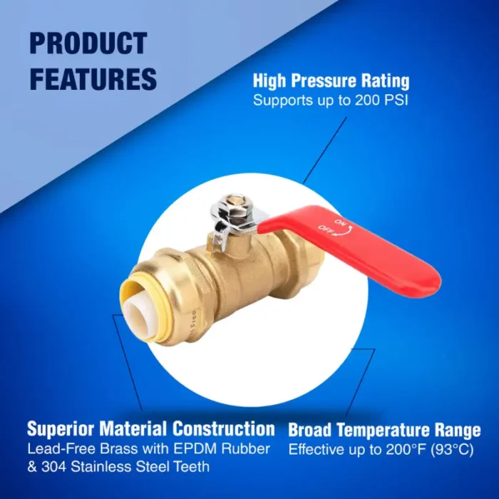 Push-Fit Ball Valve