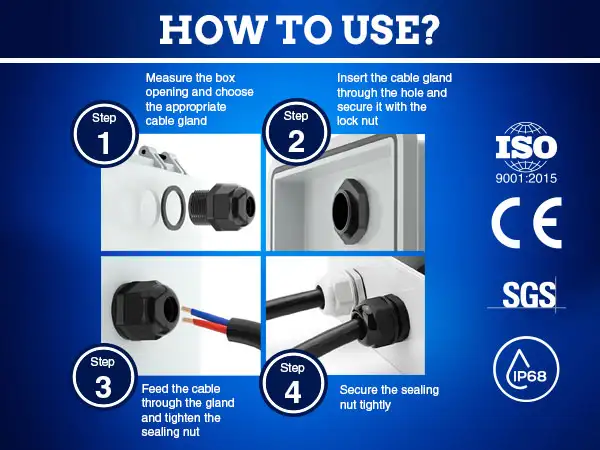 CABLE GLANDS - MOBILE - NPT