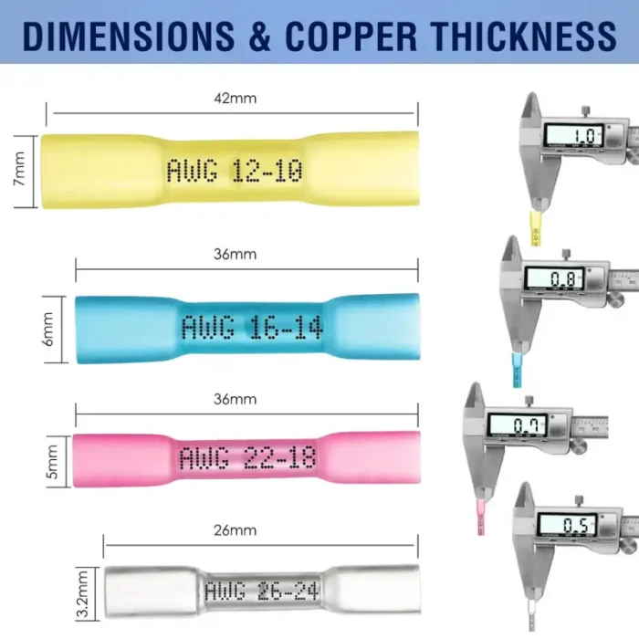 Heat Shrink Butt Connectors