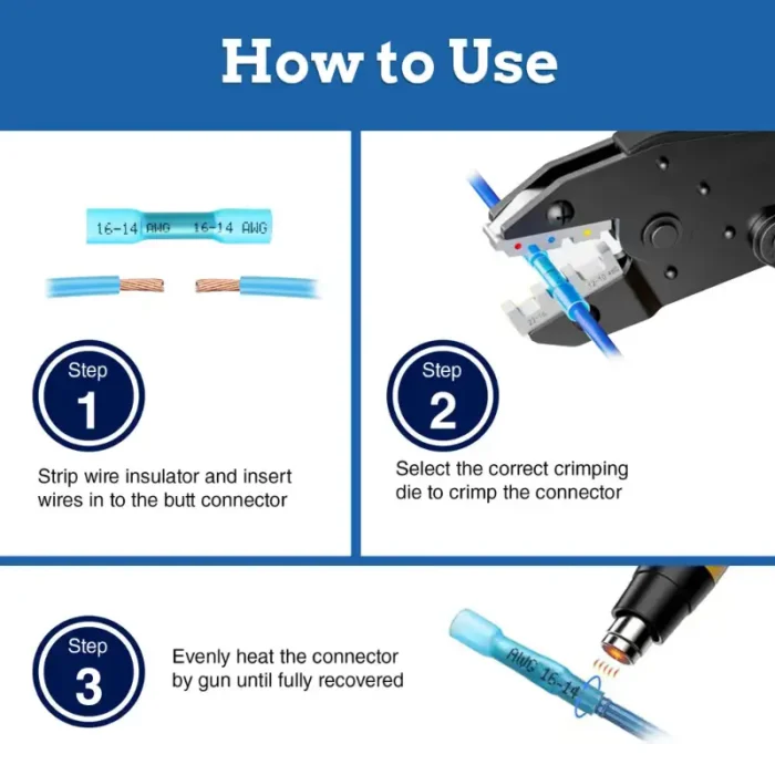 Heat Shrink Butt Connectors