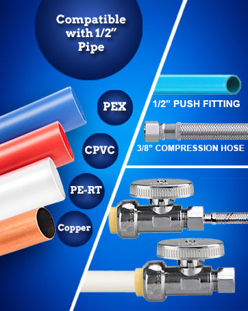 BRAND STORY - STOP VALVE - PUSH-FIT