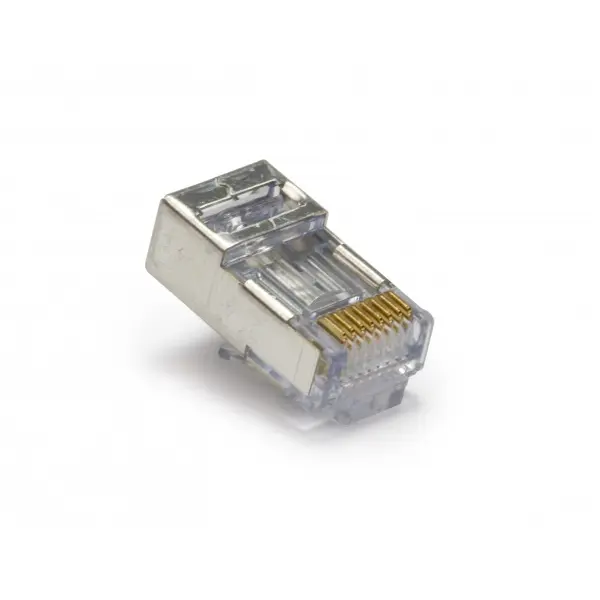 100020C.2 Platinum Tools 100020 Shielded EZ-RJ45® for CAT5e & CAT6 with Internal Ground Pack of 50 - Image 2
