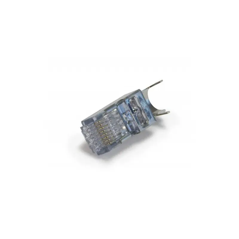 100027C.2 Platinum Tools 100027C ezEX48 Shielded CAT6A Connector, External Ground, Pack of 25 - Image 3
