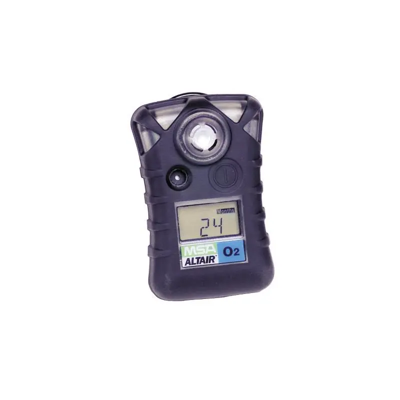 10092523 MSA 10092523 ALTAIR Single-Gas Detector – O₂ (Low 19.5% / High 23.0%), Black Case - Image 1