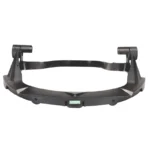 MSA 10116627 V-Gard HDPE Visor Frame for Universal MSA Hats – Black (One Size, No Debris Control)