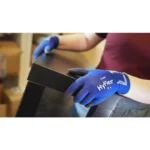 Ansell 11-618 HyFlex Ultra-Lightweight Work Gloves, PU Coated Palm - Size 11 - XXL - 12 Pairs - Image 4