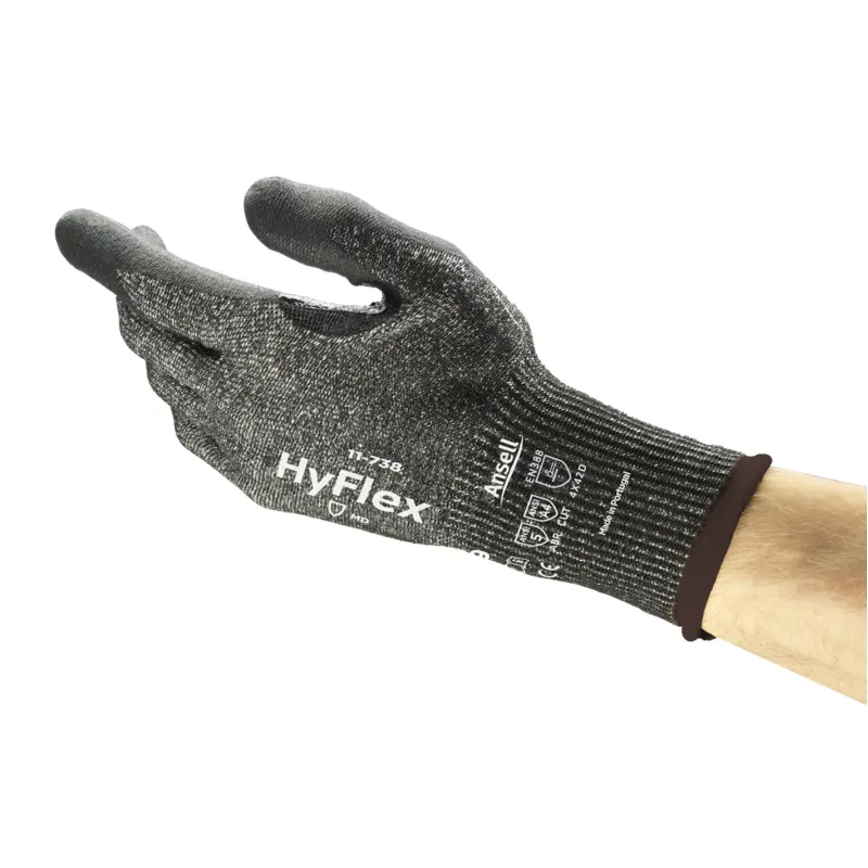 11-738 Ansell 11-738 HyFlex FORTIX Cut-Resistant Gloves, INTERCEPT A4, - Size 6 - XS - Pair - Image 1