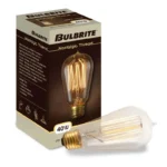 Bulbrite 134019 40W Nostalgic Edison Squirrel Cage-Style Bulb - Image 2
