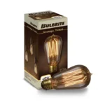 Bulbrite 136019 ST18 Nostalgic Antique Incandescent Light Bulb, 60W, 2200K, E26 Medium Base - Image 2