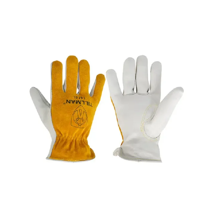 Tillman 1414 Top Grain/Split Cowhide Drivers Gloves - Size 8 - M - Pair - Image 1