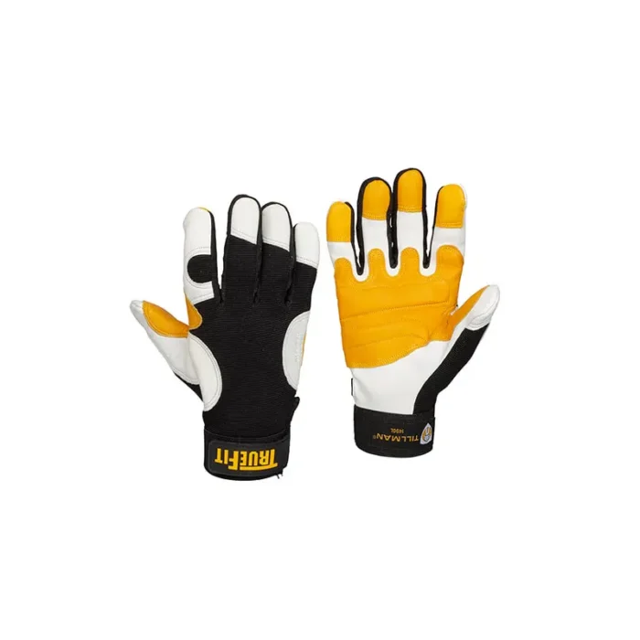 Tillman 1490 TrueFit Top Grain Goatskin/Spandex Unlined Padded Palm Gloves - Size 8 - M - Pair - Image 1