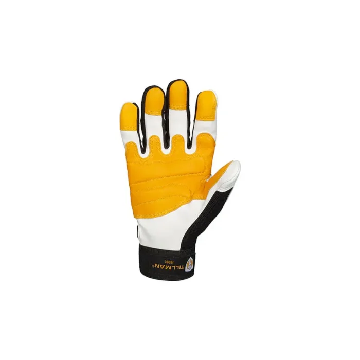 Tillman 1490 TrueFit Top Grain Goatskin/Spandex Unlined Padded Palm Gloves - Size 8 - M - Pair - Image 4