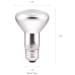 LEDVANCE Sylvania 15676 Directional R20 Incandescent Lamp – 45W, E26 Medium Base, Warm White - 6 Pack - Image 3