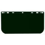 MCR Safety 181542 Universal Impact Polycarbonate Safety Face Shield, Dark Green