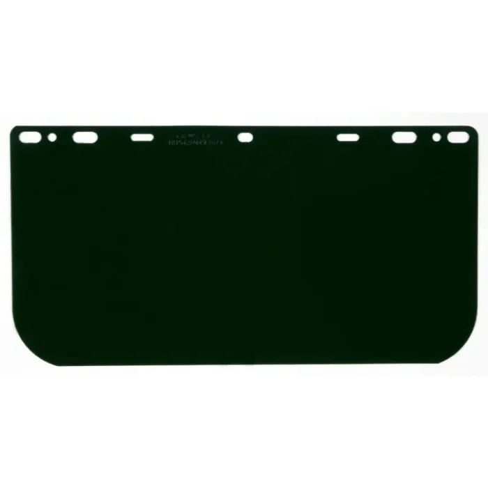 MCR Safety 181542 Universal Impact Polycarbonate Safety Face Shield, Dark Green - Image 1