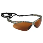 Kleenguard 19644 V30 Nemesis Safety Glasses, Bronze Lenses with Camo Frame