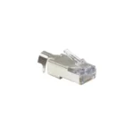 Platinum Tools 202022J Shielded EZ-RJ45 for CAT5e and CAT6 with External Ground, Pack of 50 - Image 2