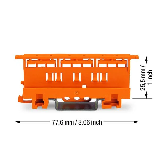 WAGO 221-500 Mounting Carrier, DIN Rail