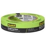 3M 2060-24AP Scotch Rough Surface Painter's Tape, Green, 0.94 in x 60.1 yd
