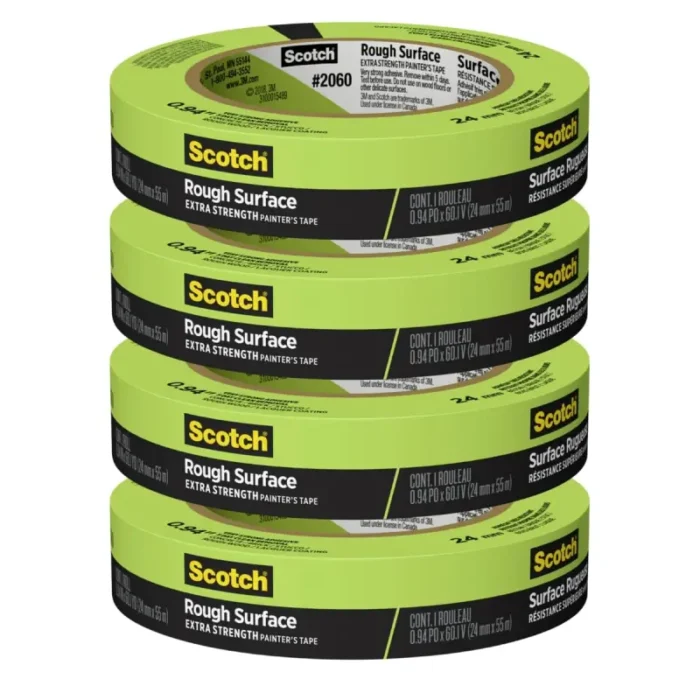 3M 2060 Rough Surface Painter's Tape 0.94" x 60.1 yd - Image 2