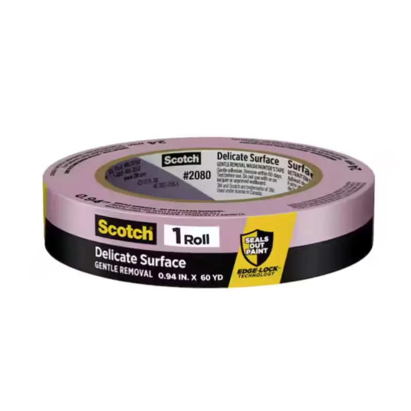 2080-24EC.webp 3M 2080-24EC Scotch Delicate Surface Painter's Tape, 0.94 in x 60 yd - Image 1