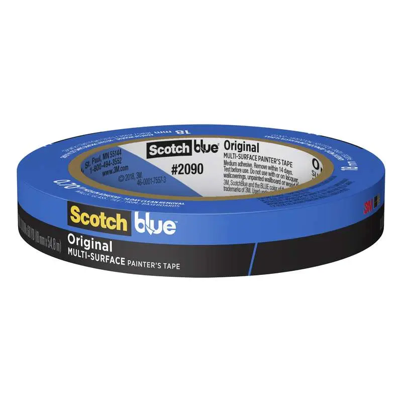 2090-18NC.webp 3M 2090-18NC ScotchBlue Original Painter's Tape, Multi-Surface, 0.70 in x 60 yd - Image 1