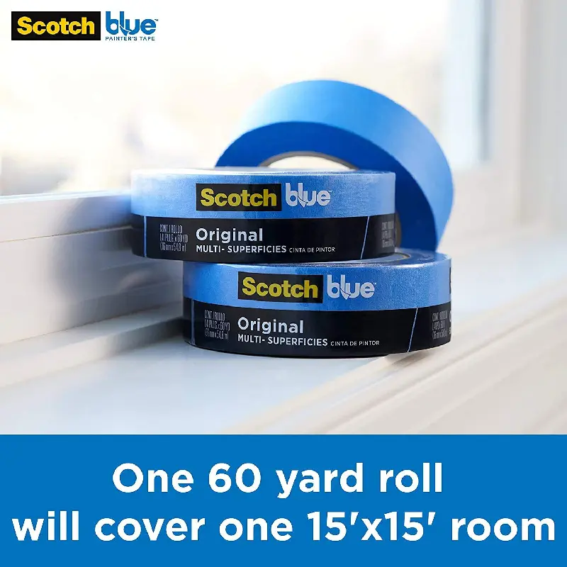 2090 3M 2090 ScotchBlue Original Painter's Tape 1.41 in x 60 yd - Image 2
