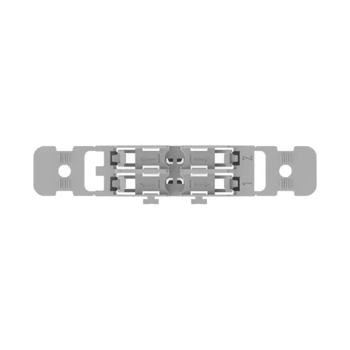 WAGO 221-2512 Mounting Carrier For Inline Series Splicing Connector - Image 2