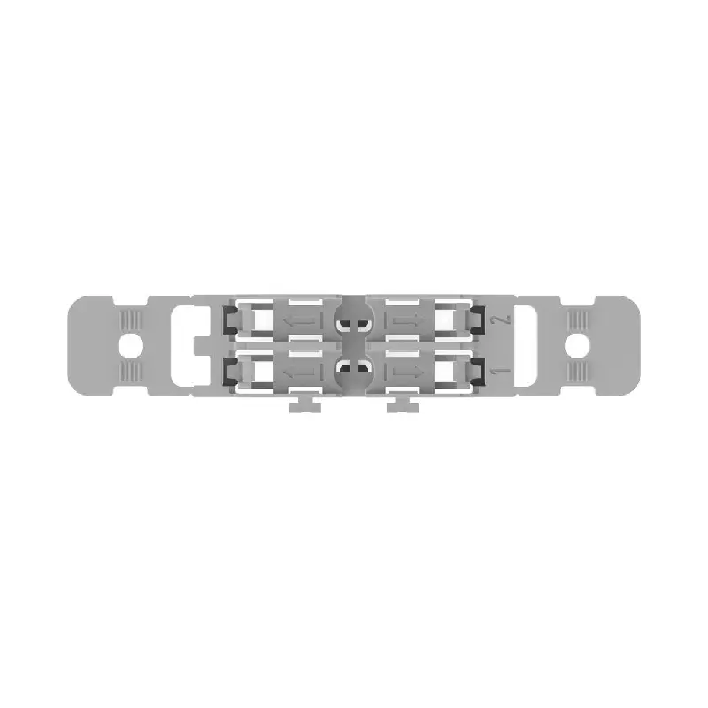 221-2512 WAGO 221-2512 Mounting Carrier For Inline Series Splicing Connector - Image 2
