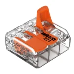WAGO 221-413 Compact Splicing Connector - 221 Series 12 AWG Lever Connector