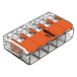 WAGO 221-615 Compact Splicing Connector - 221 Series 10 AWG Lever Connector - Image 2