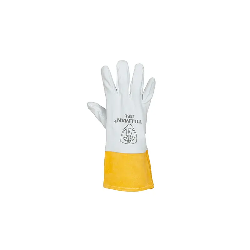 25.2 Tillman 25 Reverse/Split Deerskin Unlined TIG Gloves  - Size 8 - M - Pair - Image 4