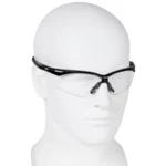 Kleenguard 25679 V30 Nemesis Safety Glasses, Anti-Fog Coating, Clear Lenses with Black Frame  - 12 Pairs - Image 3