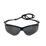 Kleenguard 25688 V30 Nemesis Safety Glasses, Smoke Mirror with Black Frame - 12 Pairs