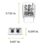 WAGO 2773-402 Compact Pushwire Connector - 2773 Series 12 AWG Push Connector - Image 8