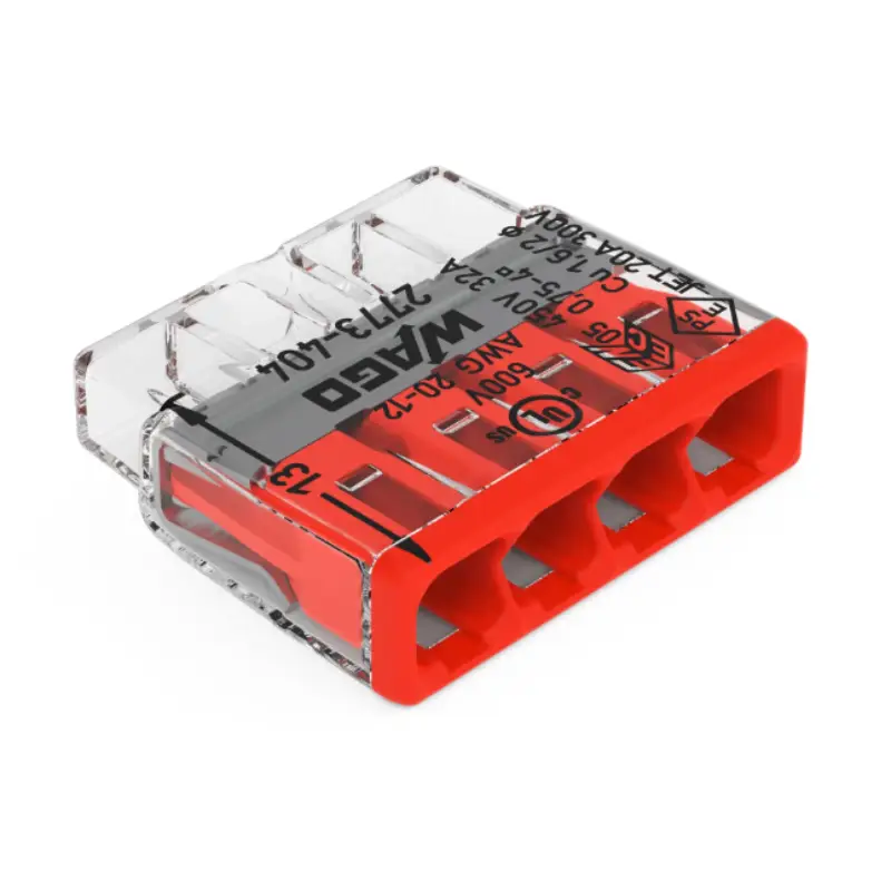 2773-404-1.webp WAGO 2773-404 Compact Pushwire Connector - 2773 Series 12 AWG Push Connector - Image 1