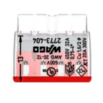 WAGO 2773-404 Compact Pushwire Connector - 2773 Series 12 AWG Push Connector - Image 3