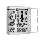 WAGO 2773-406 Compact Pushwire Connector - 2773 Series 12 AWG Push Connector - Image 3