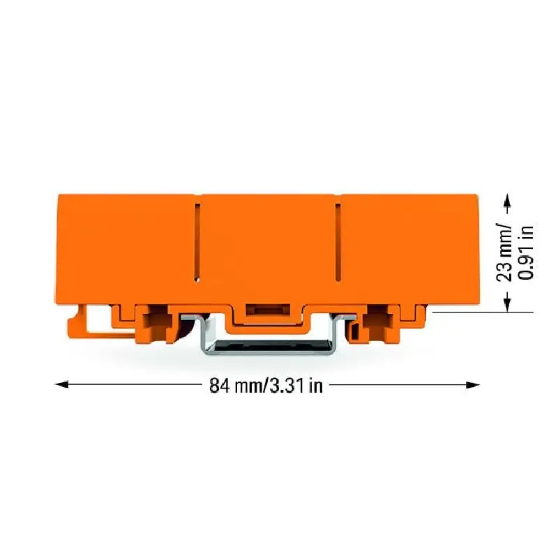 2773-500 WAGO 2773-500 Mounting Carrier 2773 Series - For 2773 Series - Image 2
