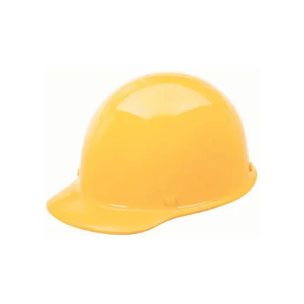 MSA 475397 Skullgard Hard Hat Cap Style Yellow - w/ Fas-Trac III Suspension, Standard